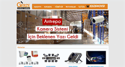 Desktop Screenshot of gebzeguvenlikkamerasi.com