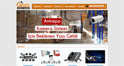 Desktop Screenshot of gebzeguvenlikkamerasi.net